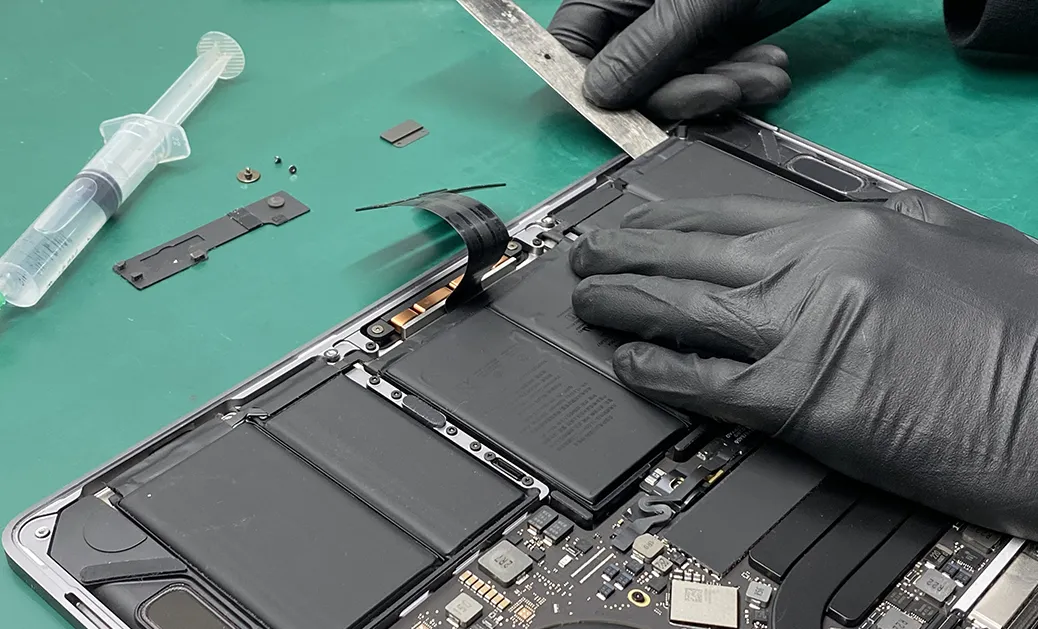 Apple device battery replacement service - battery repair and replacement for iPhone, iPad, MacBook, and Apple Watch