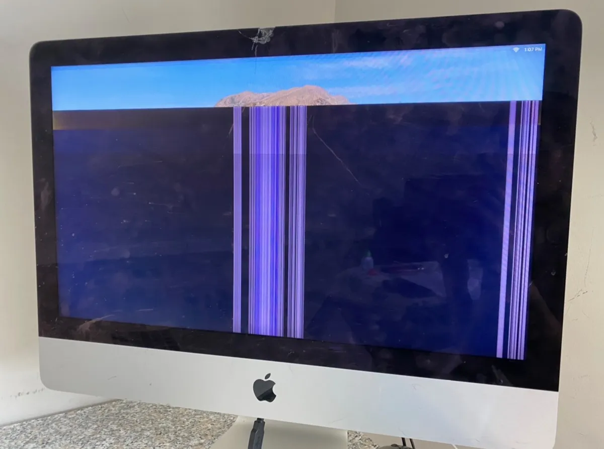 iMac repair service - broken screen replacement, iMac display repair, and Mac desktop computer repair